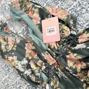 HELLO MOLLY FOREST FAIRY MAXI DRESS SAGE